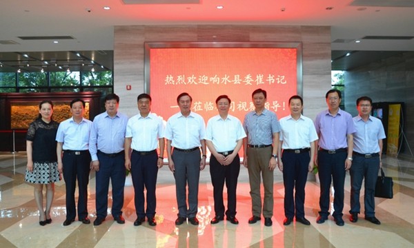 鹽城市響水縣委崔書記一行視察江蘇吳中